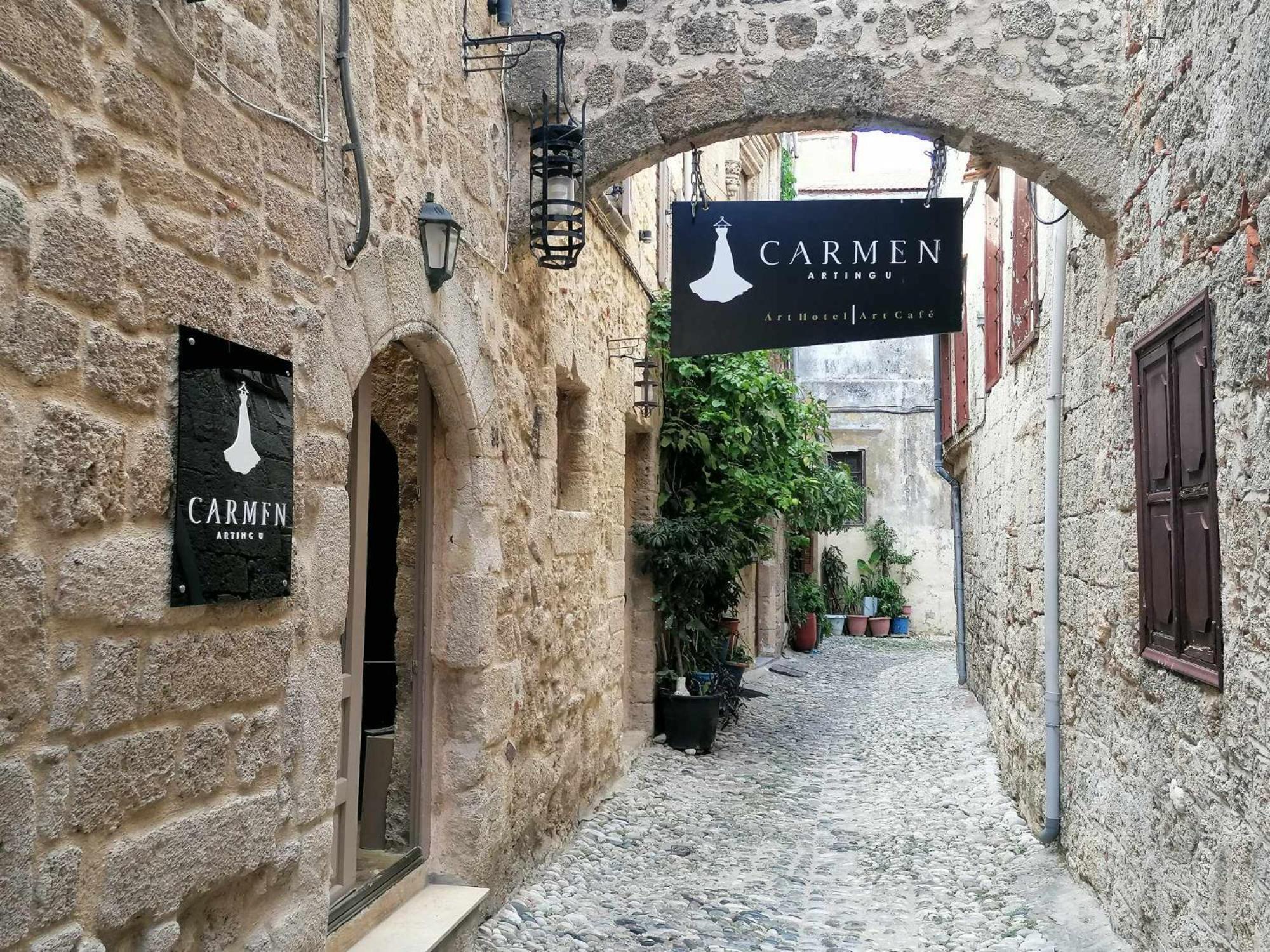 Carmen Art Hotel Rhodes City Zewnętrze zdjęcie